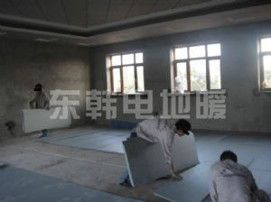 对桩石四层私人别墅施工现场